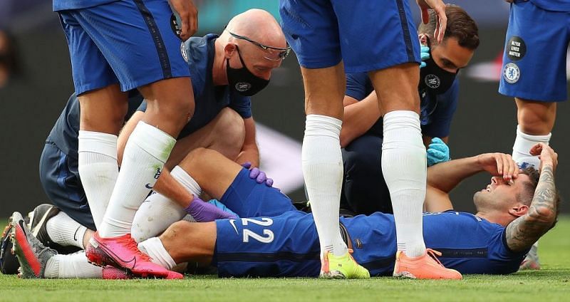 Pulisic's injury early on in the second-half did not help Chelsea